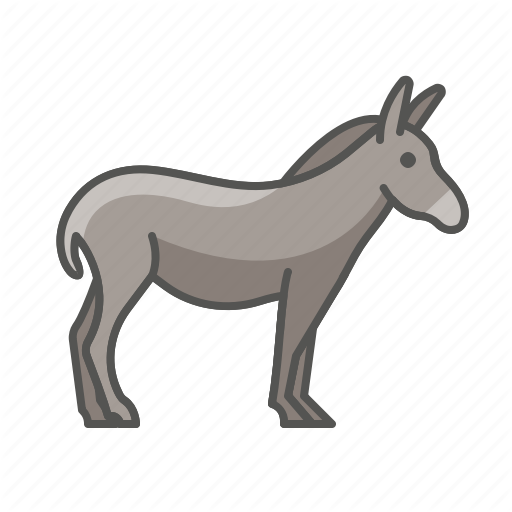 512x512 Animal, Donkey, Wild Icon