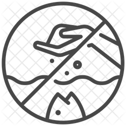256x256 Dont Feeding Icon Of Line Style