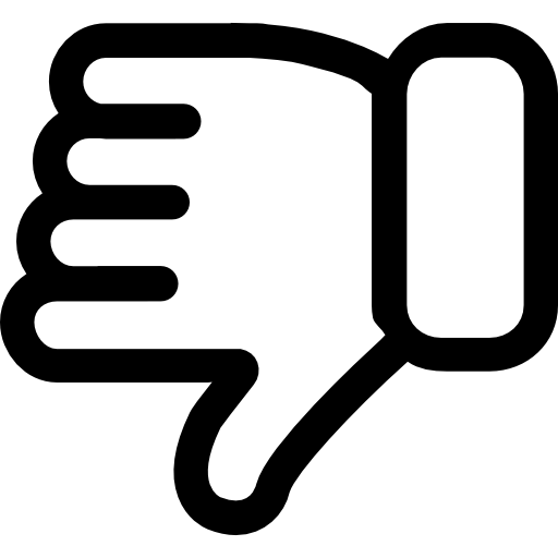 512x512 Dislike Icons Free Download