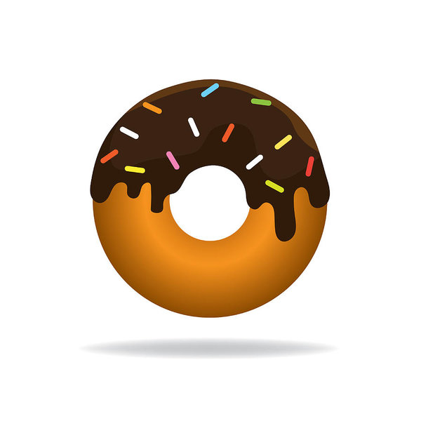 600x600 Donut Icon Art Print