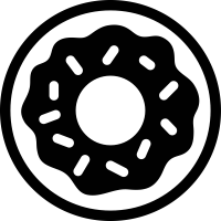 200x200 Doughnut Icons
