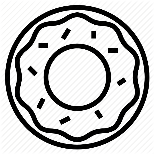 512x512 Donut, Doughnut Icon