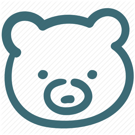 512x512 Animal, Bear, Doodle Icon
