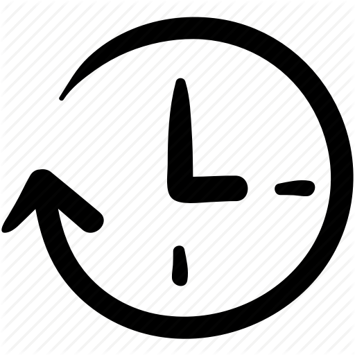 512x512 Business, Clock, Clockwise, Doodle, Finance, Time, Timing Icon