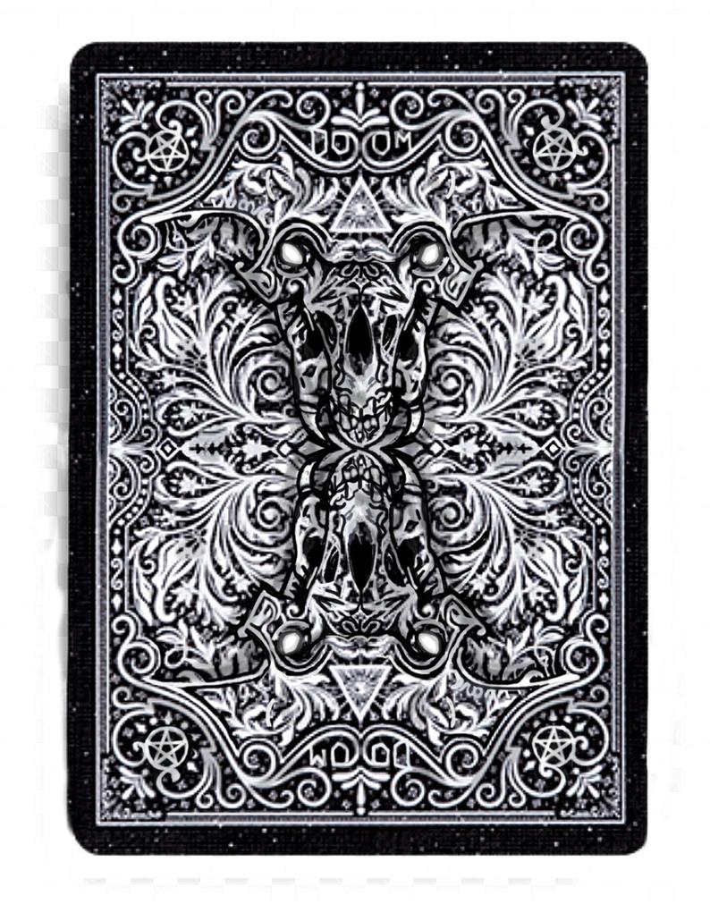 794x1011 Hand Drawn Postcardgreetings Card Doom Icon Of Sin Add Etsy