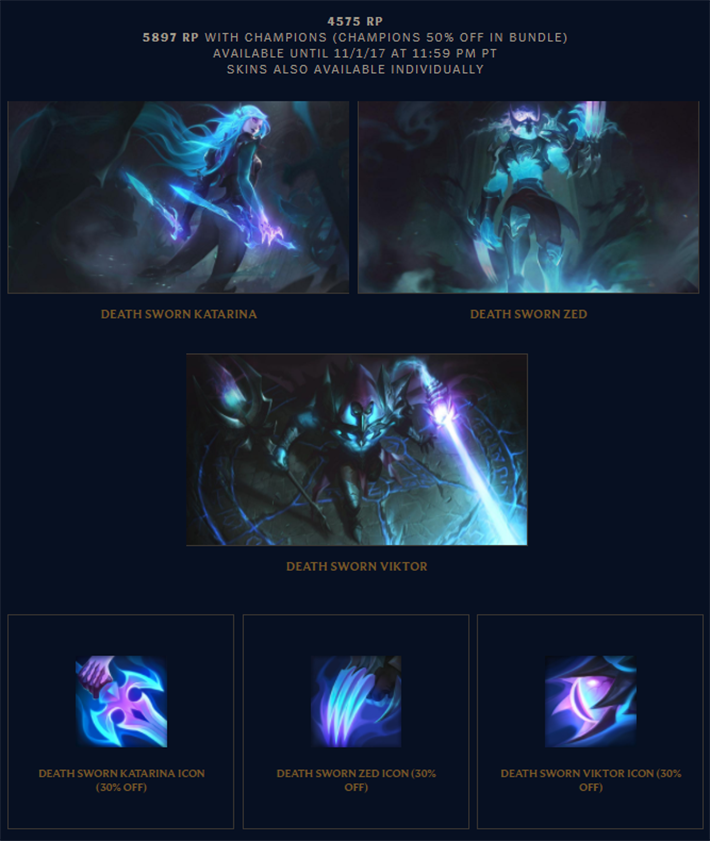 710x841 Death Sworn New Line Of The Tales From The Rift Skins