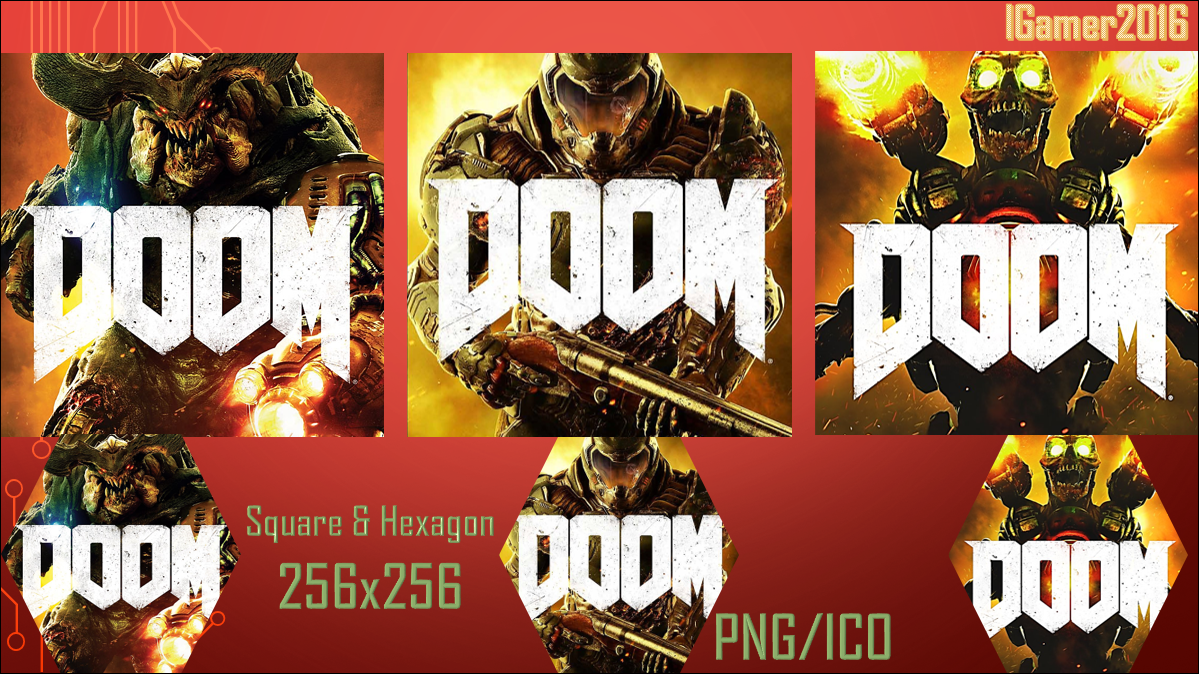 1199x674 Doom Icon Pack