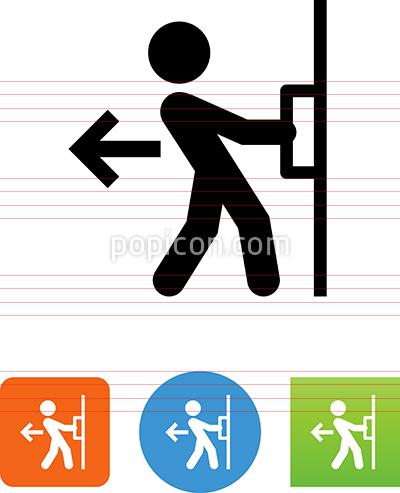 400x493 Pull Door Icon