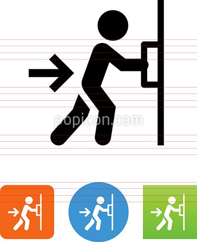 400x492 Push Door Icon