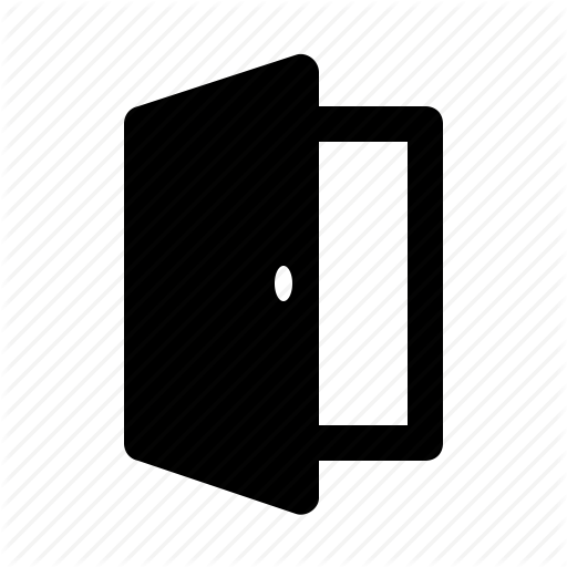 512x512 Door, Enter, Exit, Open Icon