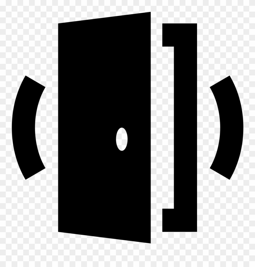 880x920 Open Door Icon Png Download