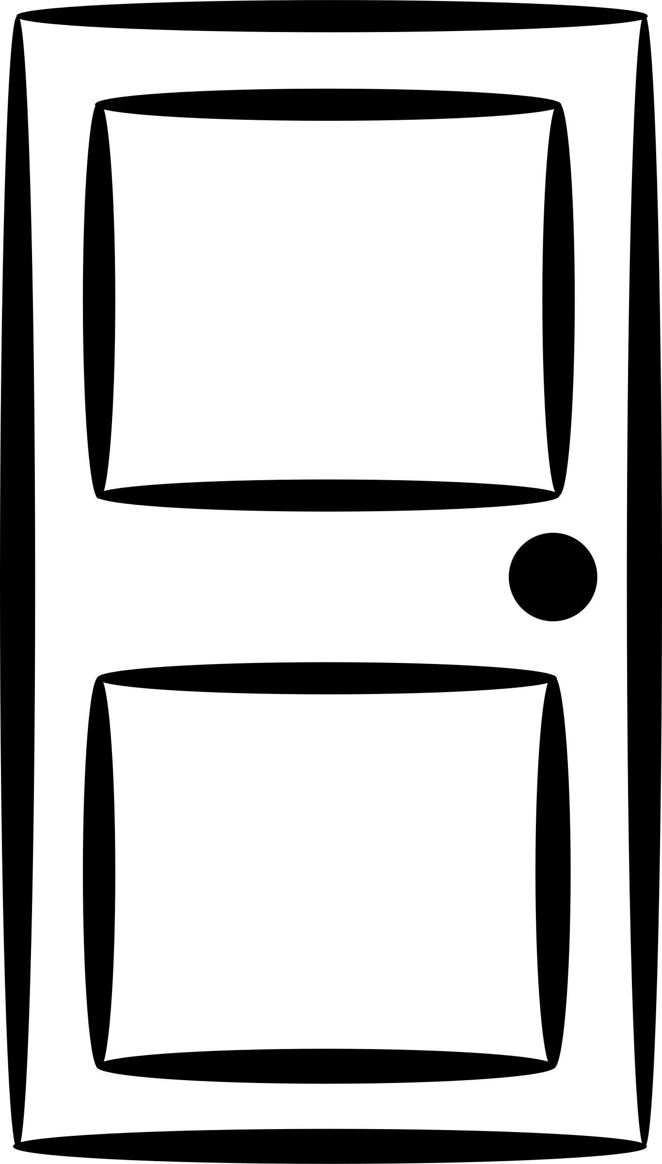 1365x2400 Door Line Art Icons Png