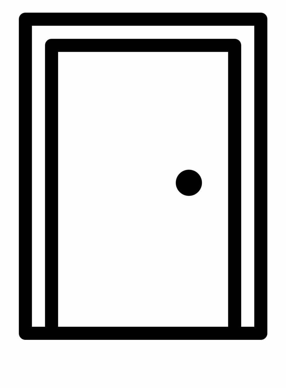 920x1250 Door Clipart Rectangle Shape