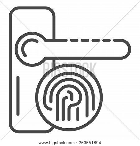 Fingerprint Door Lock Icon Outline Fingerprint Door Lock 450x470 Fingerprint Door Lock Icon Outline Fingerprint Door Lock