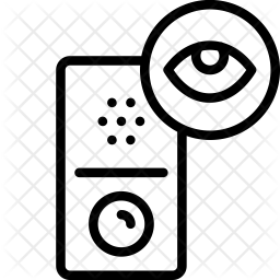 256x256 Doorbell Icon Of Line Style