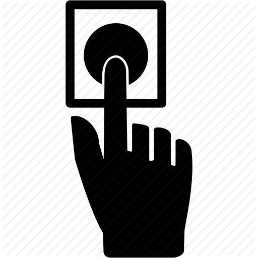 512x512 Action, Doorbell, Finger, Pointer, Press, Push Icon