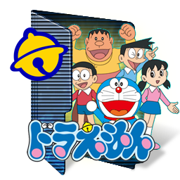 256x256 Doraemon Folder Icon
