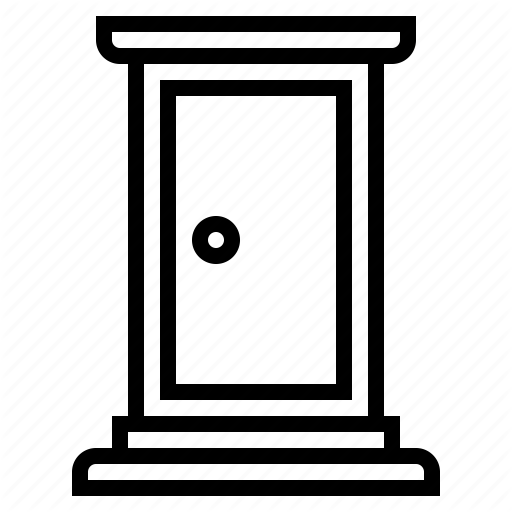 512x512 Door, Doraemon, Exit, Furniture Icon