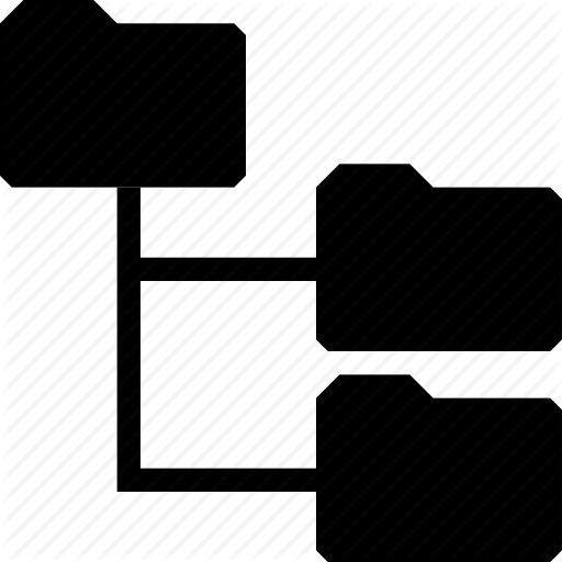 512x512 Dos, Explorer, System, Files, Folder, Folder Tree, Folders