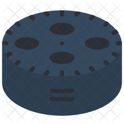 256x256 Echo Dot Icon Of Flat Style