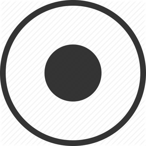 512x512 Audio, Circle, Dot, Record, Recording, Video Icon