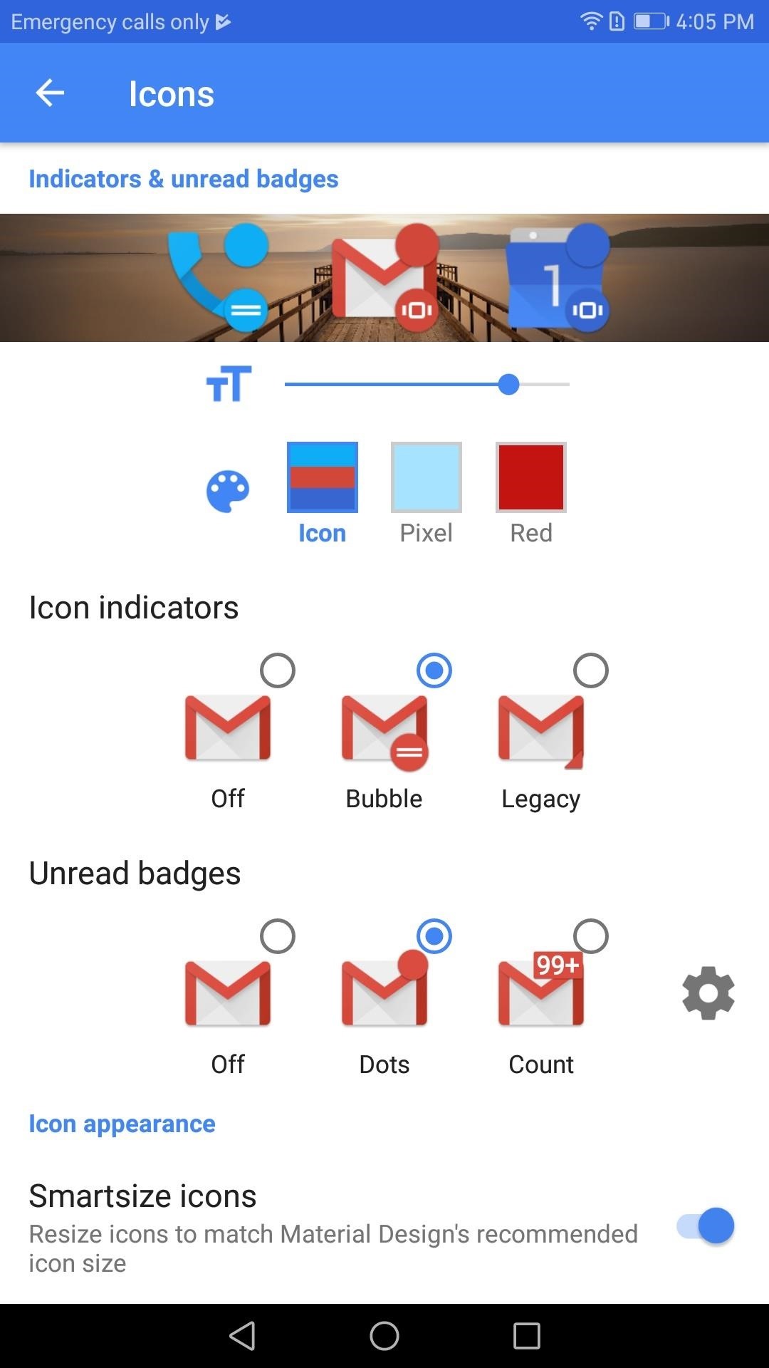 1080x1920 Action Launcher How To Configure Notification Dots App
