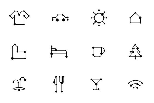 600x403 Connect The Dots Icons Study Room Dot Icon, Dot Logo, Line Icon