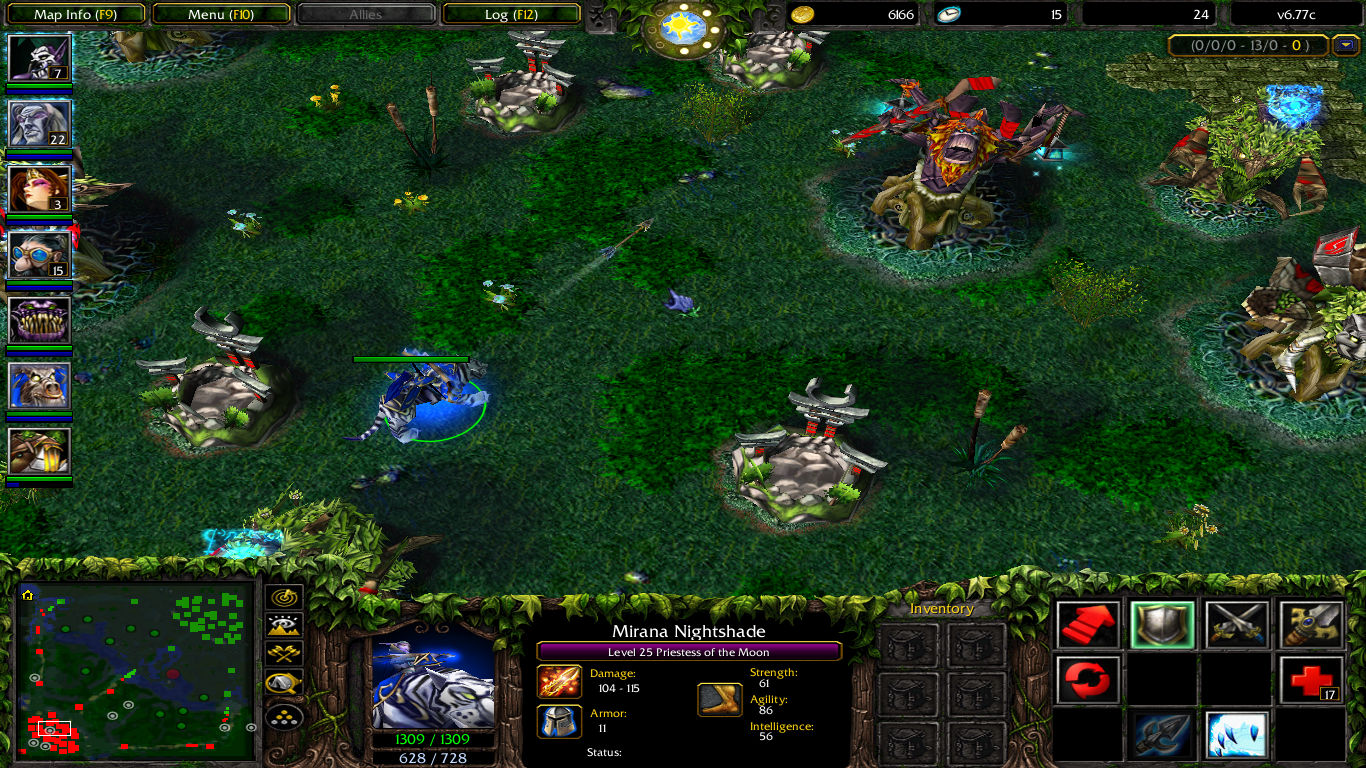 1366x768 No Dota Was A Warcraft Mod And Used