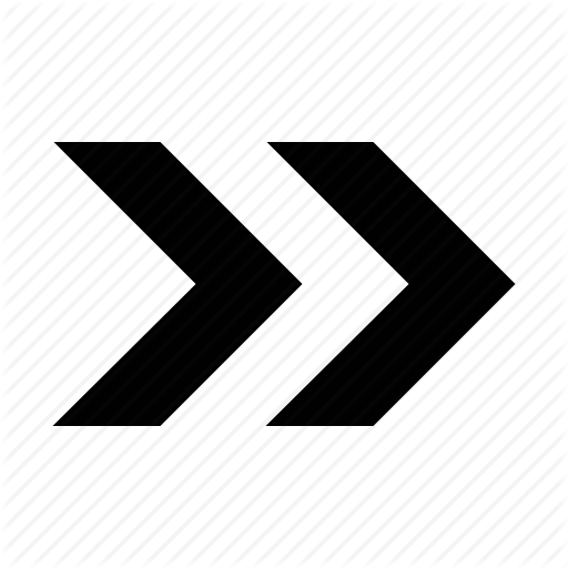 512x512 Arrow, Chevron, Double, Fat Icon