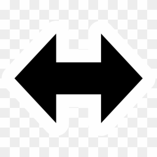 320x320 Two Squares Symbol With Double Arrow Pointing To Both