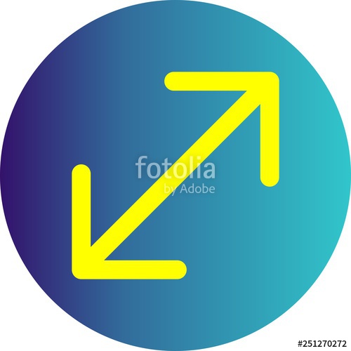 500x500 Vector Double Arrow Icon Stock Image And Royalty Free Vector