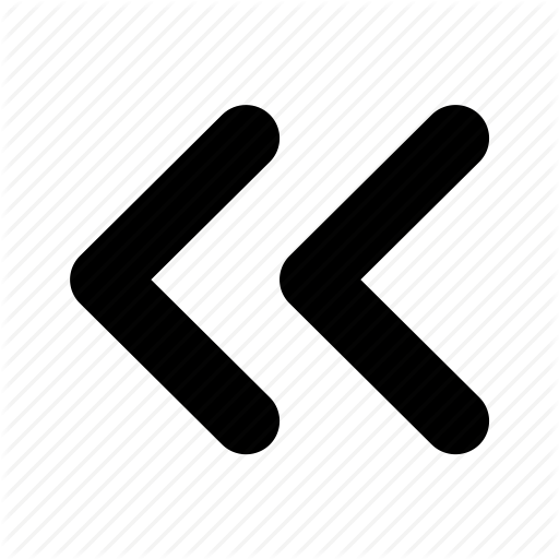 512x512 Arrow, Double, Left, Tiny Icon