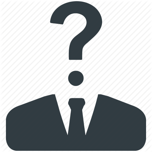 512x512 Business, Businessman, Confused, Doubt, Question, Risk, Thinking Icon