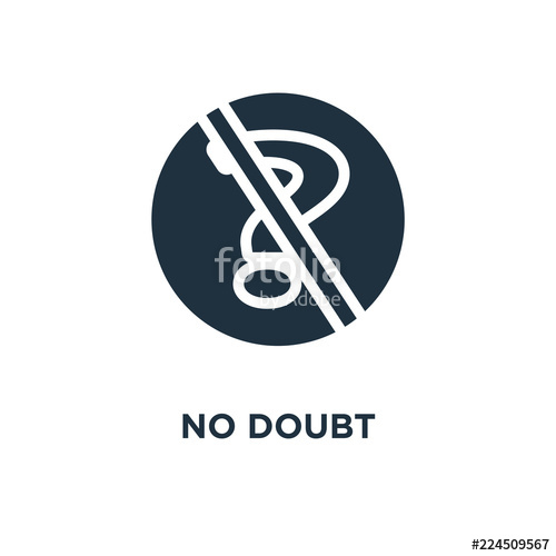 500x500 No Doubt Icon Stock Image And Royalty Free Vector