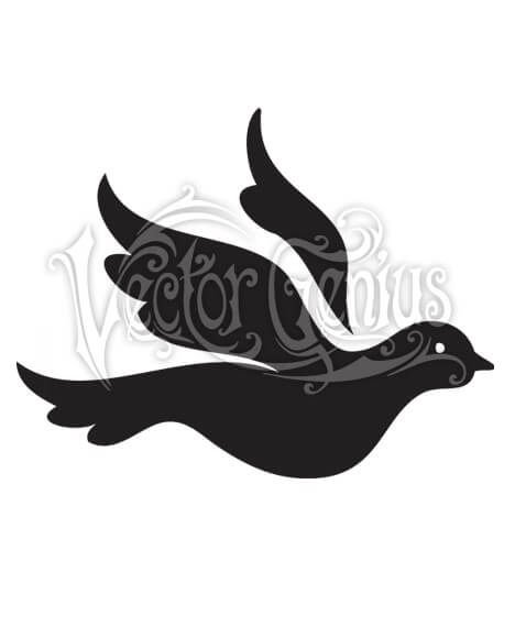 468x580 Dove Icon Clipart