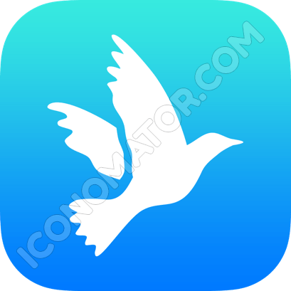 409x409 Peace White Dove Icon