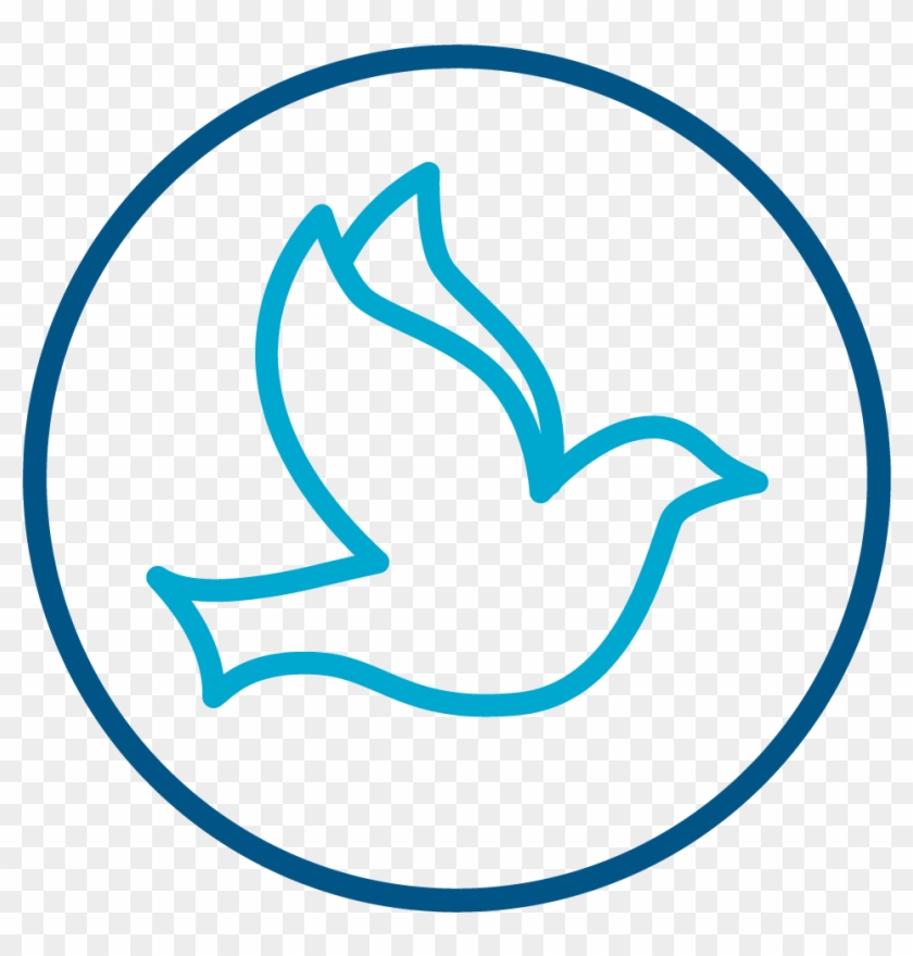 Dove Icon Symbolizing The Holy Spirit 840x880 Dove Icon Symbolizing The Holy Spirit