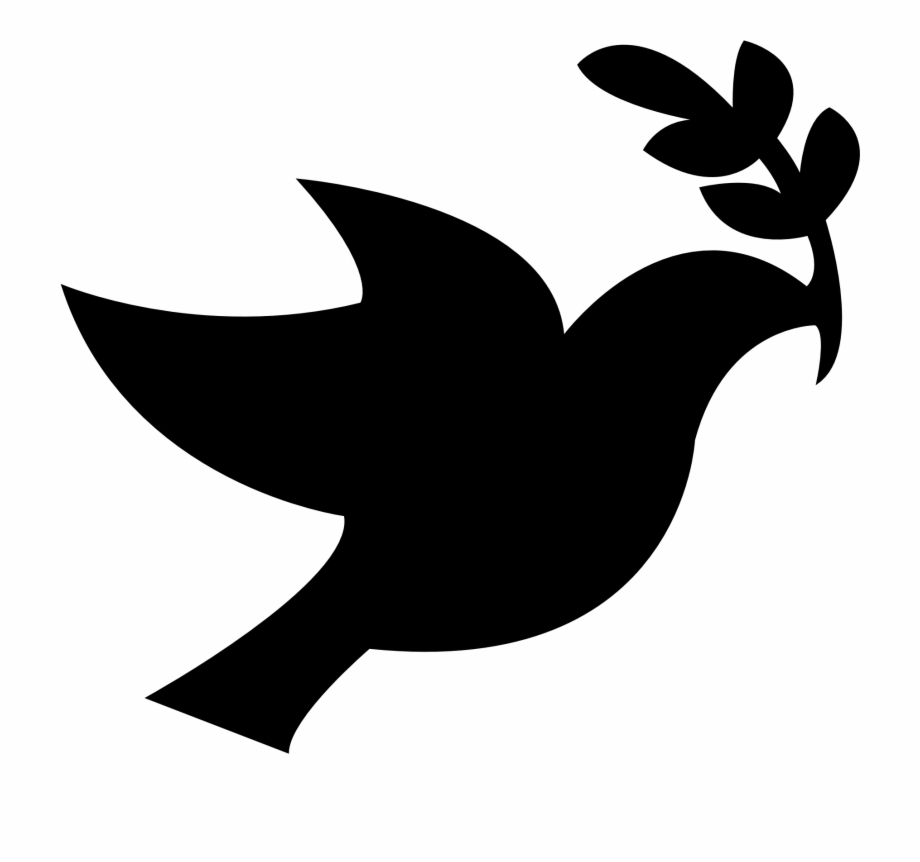 Peace Black Peace Dove Black White Line Art Christmas 920x862 Peace Black Peace Dove Black White Line Art Christmas