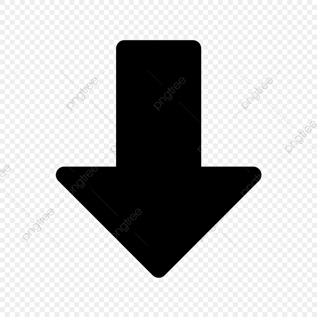 1024x1024 Vector Down Arrow Icon, Arrow, Arrow Down, Arrows Png And Vector
