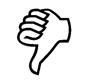 314x283 Filethumbs Down Icon