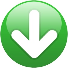 226x226 Green Globe Down Arrow Free Icon In Format For Free Download