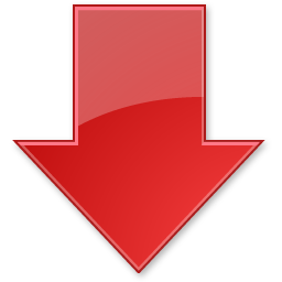 256x256 Stock Index Down Icon Must Have Iconset Visualpharm
