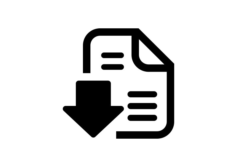 800x566 Document Download Vector Icon
