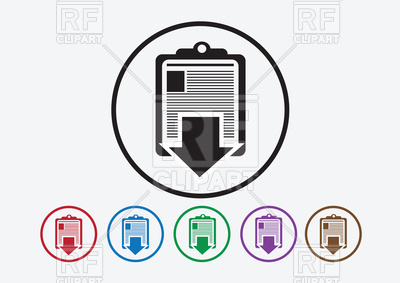 400x283 Download Document Icon Vector Image Of Icons And Emblems Tumdee