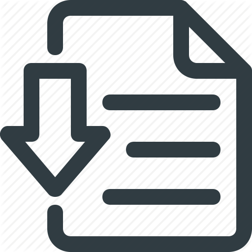 512x512 Arrow, Doc, Document, Down, Download, File, Save Icon