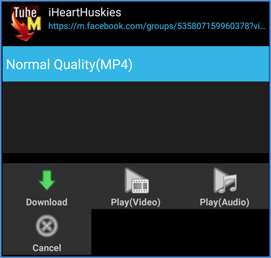 Facebook mp4