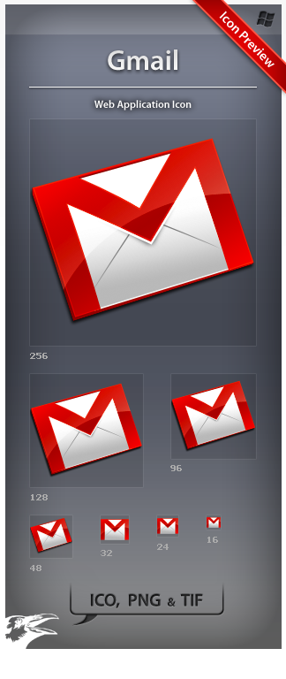 how to put gmail icon on desktop windows 10