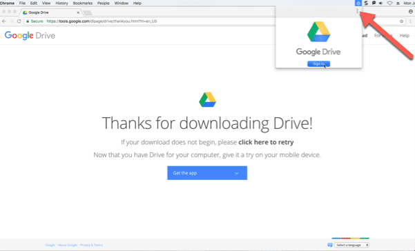 601x364 Install Google Drive On Mac Desktop Information Technology