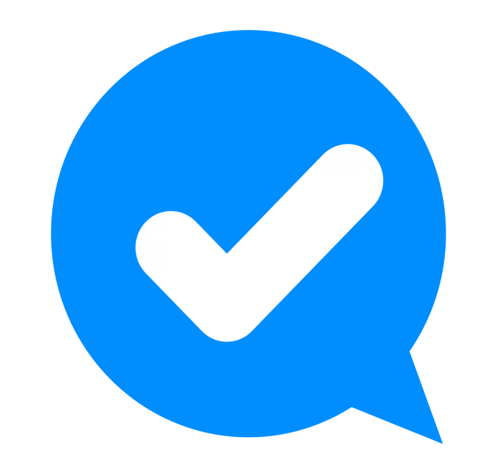 715x682 Blue Tick Png Blue Tick Icon Png Free Download