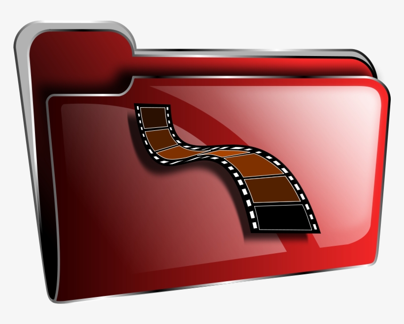 820x659 Free Folder Icon Red Video